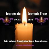 Journée du Souvenir Trans (Transgender Day of Remembrance) Victimes de Transphobie, 20 novembre 2015 - SOS TRANSPHOBIE