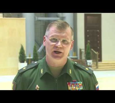 Le Ministère de la Défense russe commente le bombardement de l’hôpital russe à Alep et s’en prend directement au trio USA-France-GB (Vidéo) --  07 décembre 2016  -- Le porte-parole du ministère russe de la défense n’a pas mâché ses mots : « Le sang de nos militaires repose également sur les mains des commanditaires de cet assassinat. De ceux qui ont créé, fait grandir, armé ces animaux dans des peaux d’homme, les appelant, comme justification devant leur conscience et leur électorat – opposition. Oui oui, sur vous, Messieurs les protecteurs des terroristes, les Etats Unis, la Grande Bretagne, la France et autres organisations et pays sympathisants. »