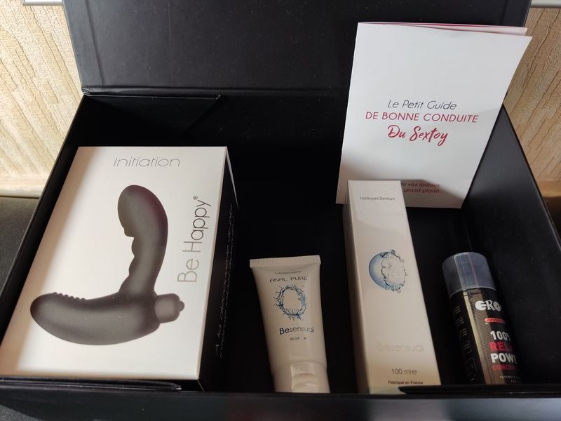 unboxing du coffret « Caresse prostatique » par Body House @ Tests et Bons Plans