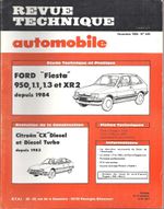 RTA 449 – Ford Fiesta – Evolution Citroën CX D – Nov 1984