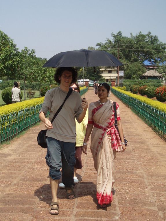 Les temples de Bubaneshwar, Trahi Ashyuta, Konark et Puri avec le fameux Jagarnath et sa fratrie