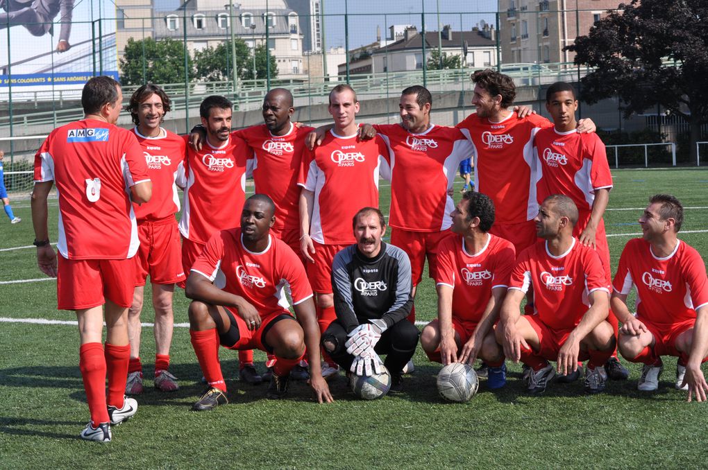 Match organisé le 27 juin 2010 entre l'équipe de Garnier et l'équipe de Bastille
