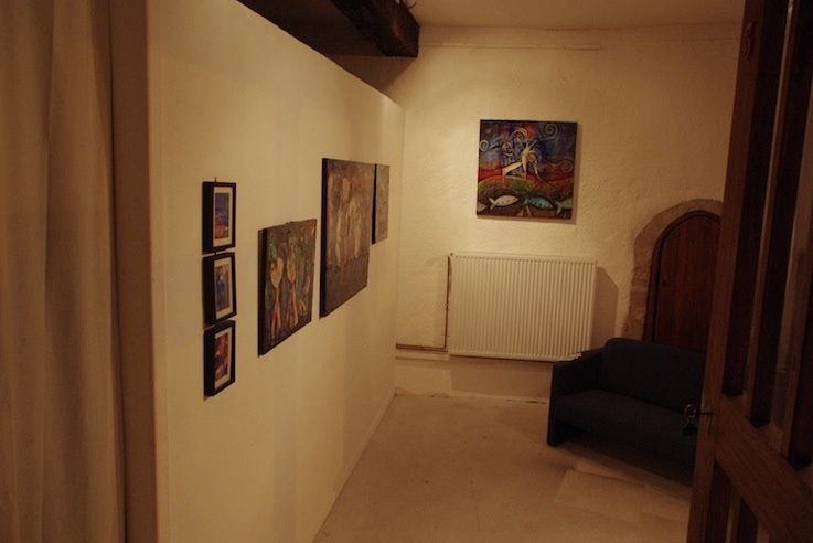 L'exposition se poursuit à La Cour des Arts à quelques pas du Point G...