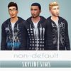 Non-default TS4 male hoodies at Skyline Sims