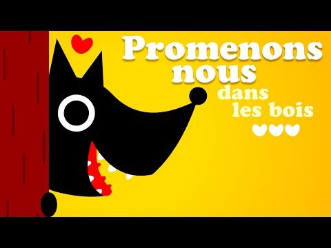 Promenons Nous Dans Les Bois Comptine Avec Paroles Pour Enfants De Maternelle Philippe Jalbert Illustrations