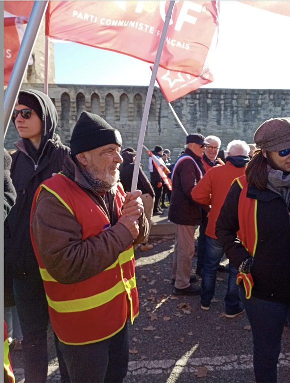 Retraites: 20 000 manifestants à Avignon