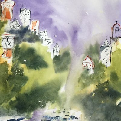 Blesle et ses tours 43 Haute Loire