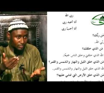 Tawhid pour Débutants_01_التوحيد للنّاشئة والمبتدئين_Oustaaz Omar DIALLO H.A 