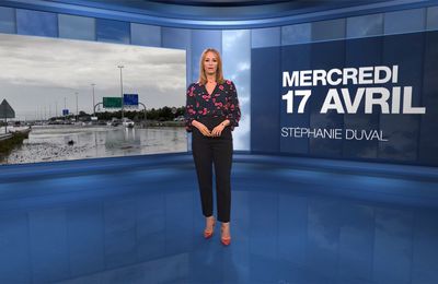 Stéphanie Duval Météo M6 le 17.04.2024