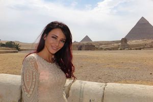 Delphine Wespiser en Egypte