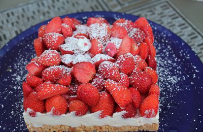 TARTE FRAISE CITRON MASCARPONE