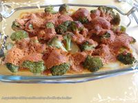 Gratin de brocolis et pommes de terre 