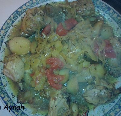 tajine de Poulet 