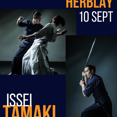 Stage de Rentrée Issei Tamaki à Herblay, dimanche 10 septembre