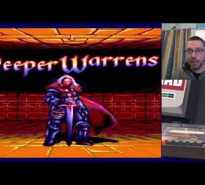 CPC Retrodev 2018 - Présentation du jeu Deeper Warrens (8ème prix du concours)