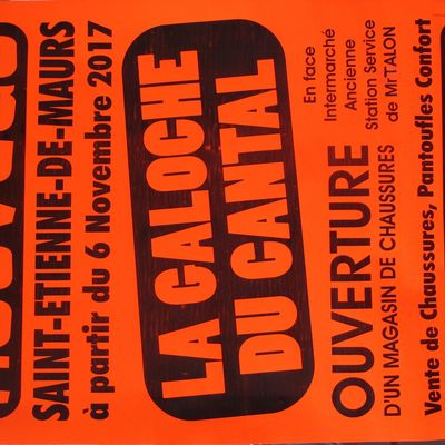 Ouverture de la Galoche du Cantal