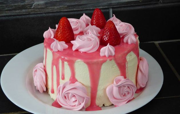 Layer Cake fraise et chantilly