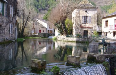 Florac,point de rencontre de 3 roches