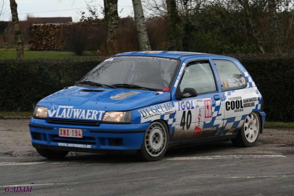 Premier rallye de la saison 2010 dans le Nord de la France