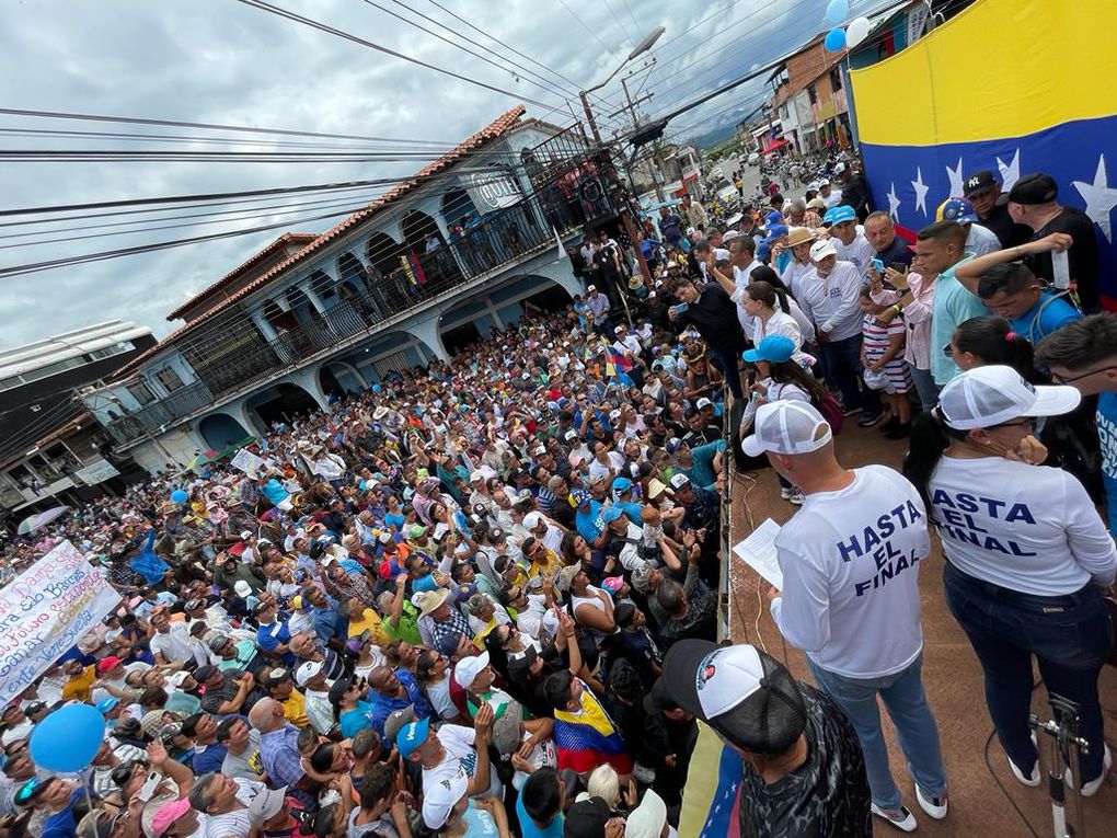 María Corina Machado desde Barinas: El 22 de octubre le notificaremos a Maduro lo que le espera en el 2024