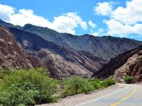 Quebrada de las Conchas, Argentine en camping-car