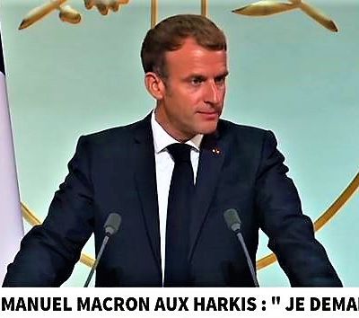 Discours d'Emmanuel Macron aux Harkis à l'Élysée le 20 Septembre 2021