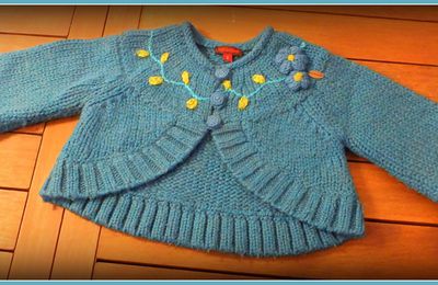 Gilet CATIMINI bleu ..... 2 ans