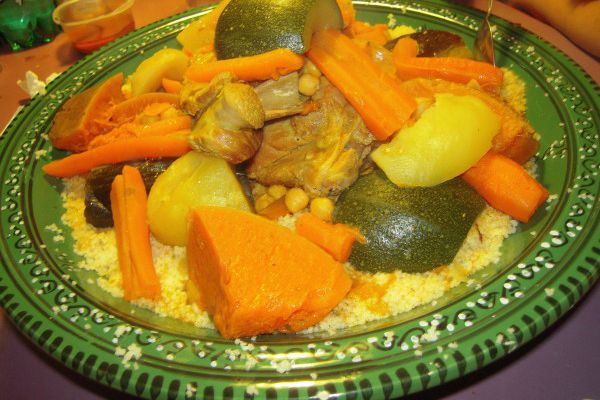 Legume pour couscous marocain