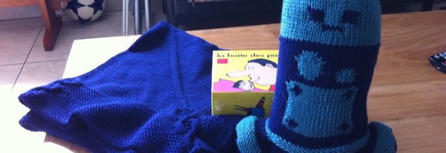 Cadeau de naissance (tricot)