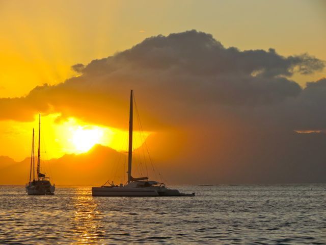 Album - couchers de soleil en Polynèsie