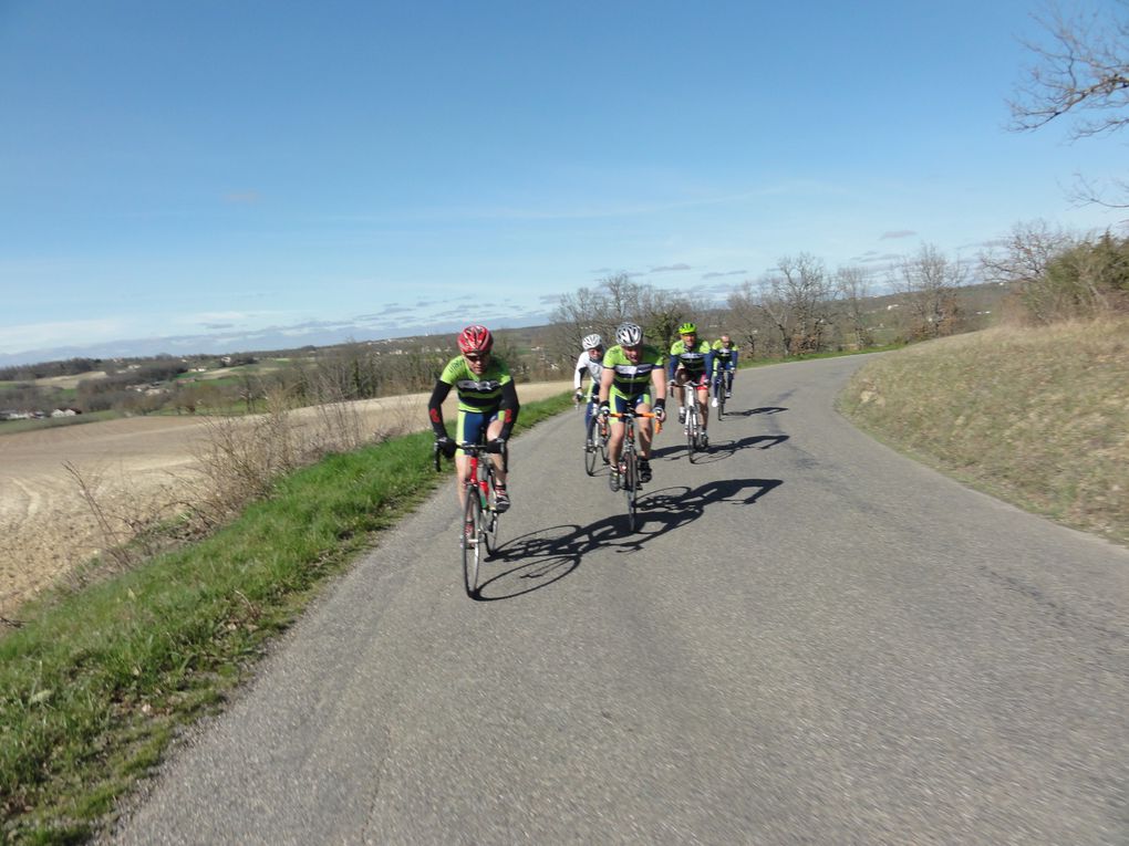 Sortie route en Quercy blanc, le CR de Gégé