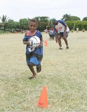 Sport activities and Football in Efate