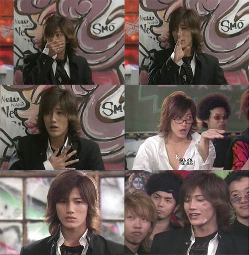 Akanishi Jin dit bakanishi le beau gosse prétentieux des KAT-TUN.