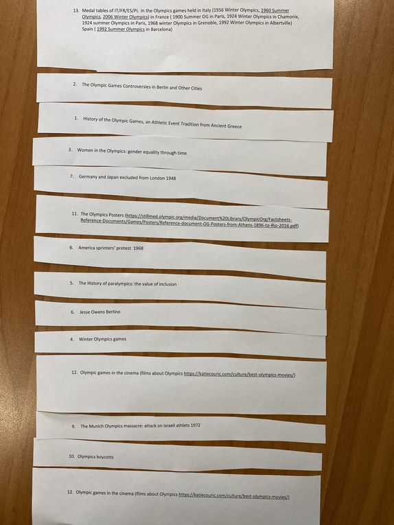 IT23 Olympic games research