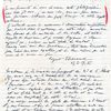 Retranscription de lettres et notes sur un article portant sur Xavier Desgrées du Loû [Renée Daudeteau - François Desgrées du Loû]