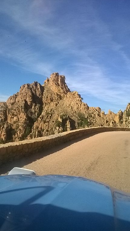 Superbe balade en Corse avec nos Deuches.