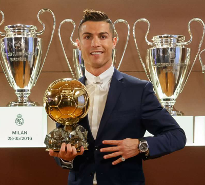 CR7 consigue su 4to Balón de Oro 