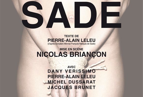 Sade au Théâtre, incarné par Pierre-Alain Leleu