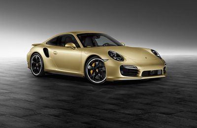 Porsche Exclusive 911 Turbo Gold