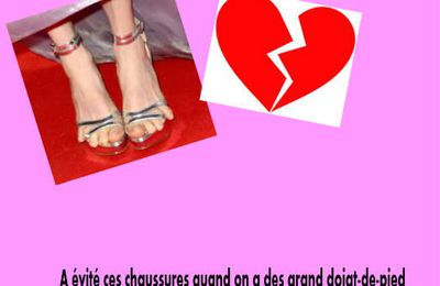 Les doigts de pied a ne pas avoir ( MDR  )    : )         