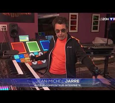 Reportage sur les coulisses du concert Alone Together au JT de TF1