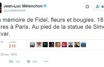 JL Mélenchon, l'ami des dictateurs.