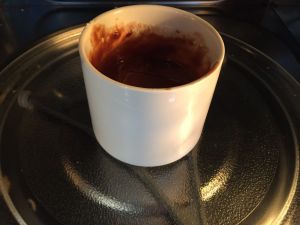 Mug cake au Nutella 