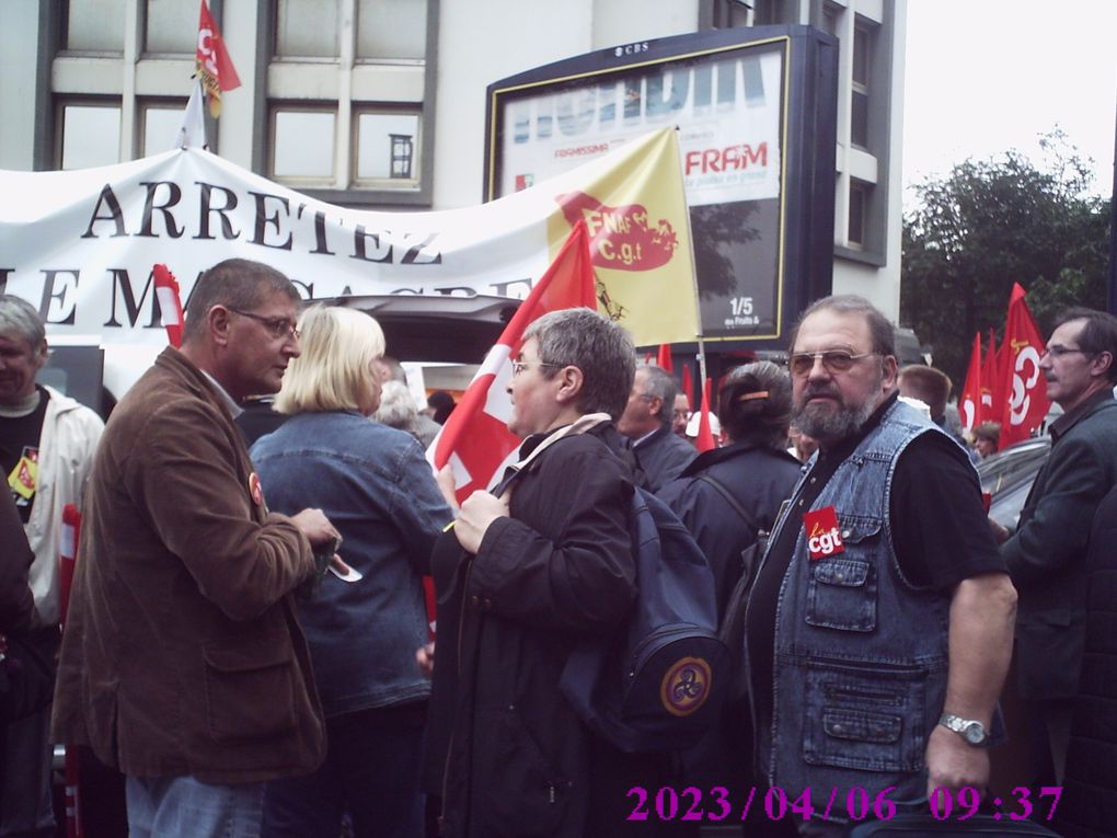 manifestation sur la souffrance au travail - Paris