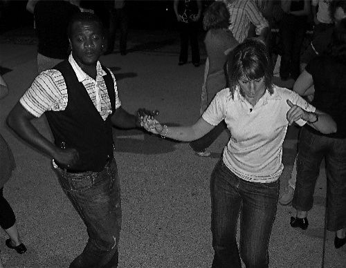 2ème soirée salsa de l'été 2009 sur les quais de Caen, auparavant cours de son cubain