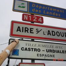 54ème étape : Vendredi 29 juin : Nogaro - Aire sur l'Adour