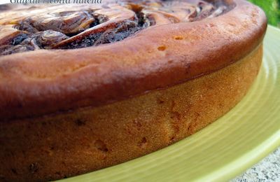 Gâteau ricotta nutella