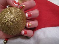 Christmas nail art