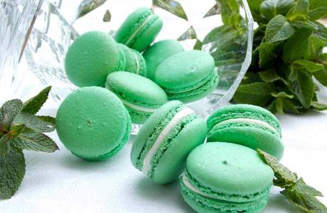 Macarons Menthe et Citron Vert  ;) 