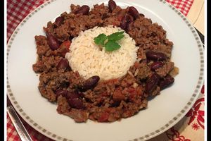 Chili Con Carne & riz